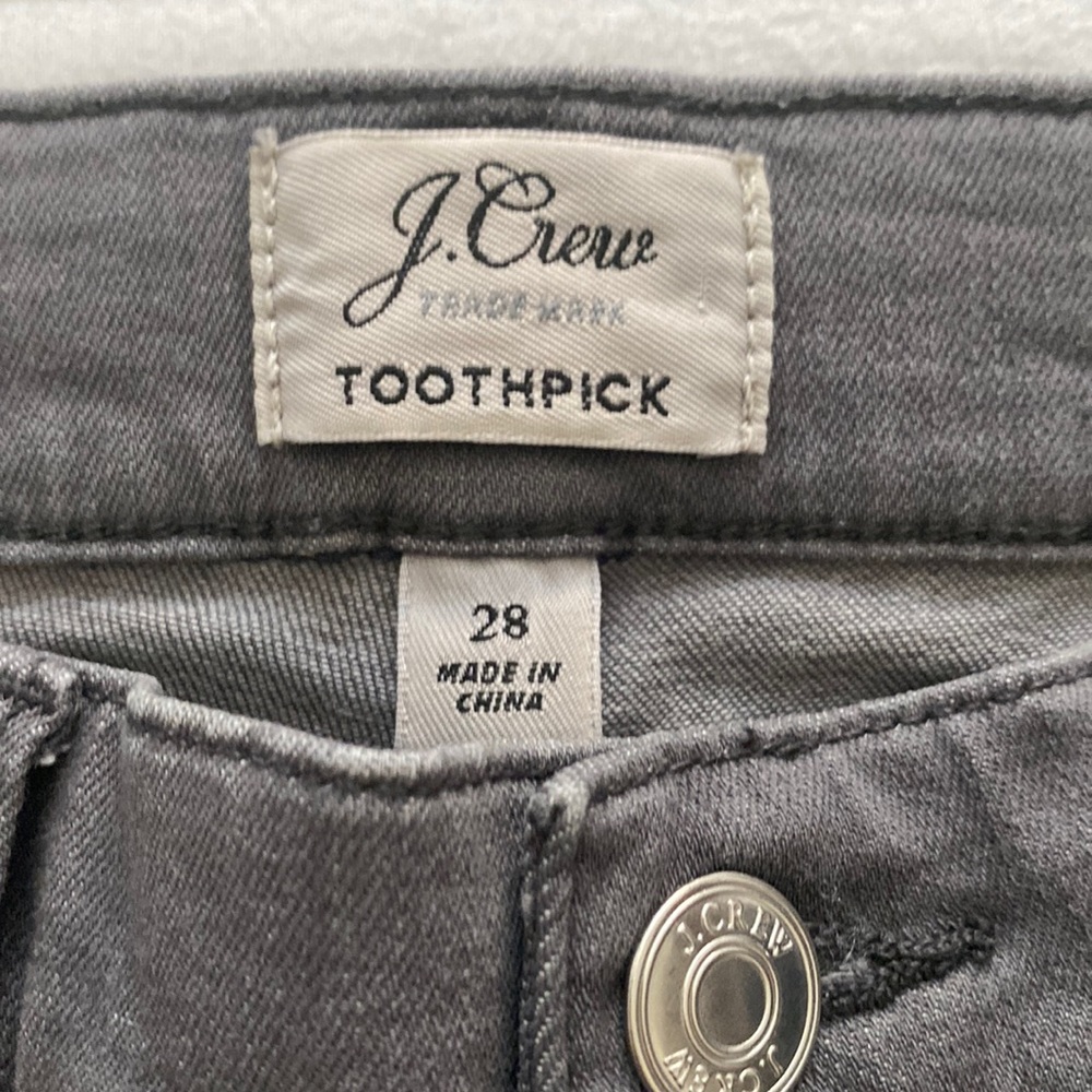 Jcrew women toothpick jeans